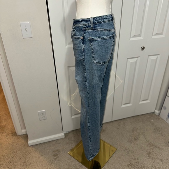 Wild Fable Light Wash High Rise Straight Leg Denim Jeans - Blue - Picture 5 of 11